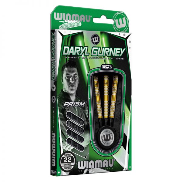 Jeu nylon Winmau Daryl Gurney 90% tgs 20/22g