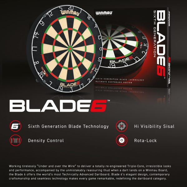 Cible traditionnelle Winmau-Blade 6