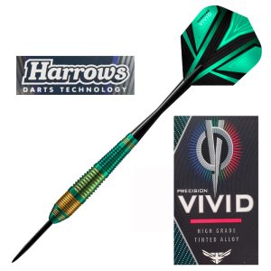 Jeu acier Harrows Vivid Brass green 22gR