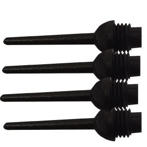 Pointes 1/4 Nylon Key (25mm) noire les 100