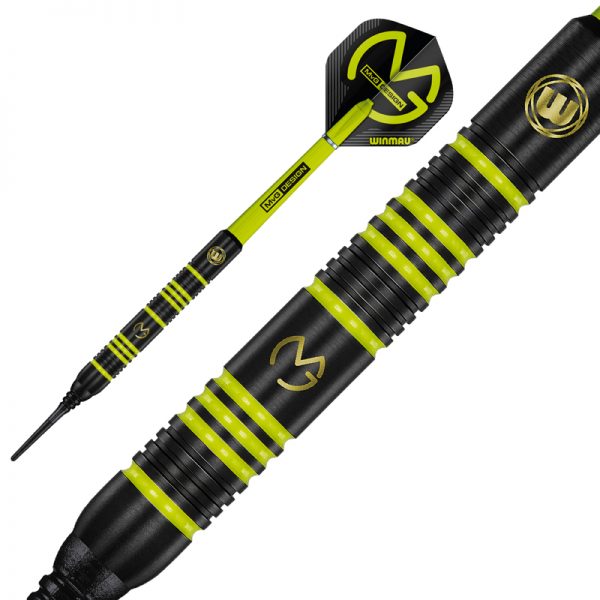 Jeu acier Winmau MvG Ambition brass 22g