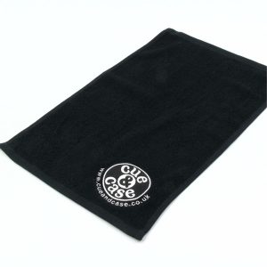 Serviette Cue&Case noire