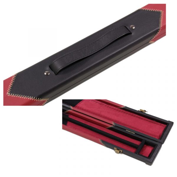 Etui rigide renforcé black/red Baize Master 2 pièce 81cm