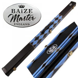 Etui rigide renforcé black/blue diamonds Baize Master 2p3/4  121cm