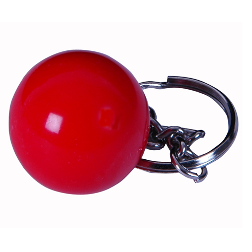 Porte-Clés Bille rouge 25mm