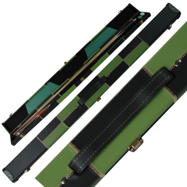 Etui rigide renforcé Black/Green 2p3/4  121cm