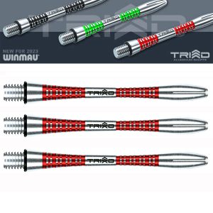 Tige (3) Aluminium Winmau Triad  red medium