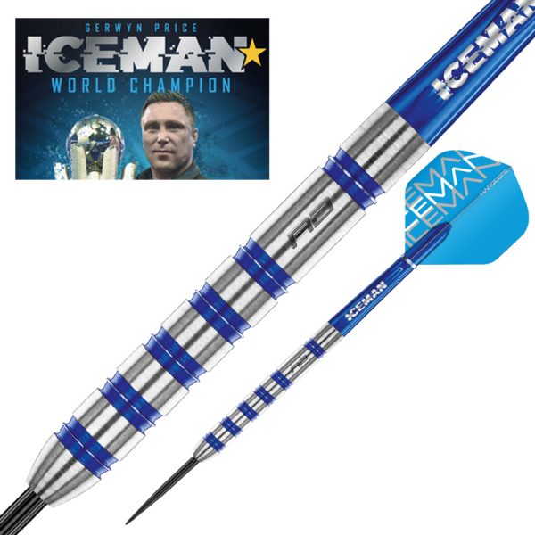 Jeu acier Red Dragon Gerwyn Price Challenger 85% tgs 23g