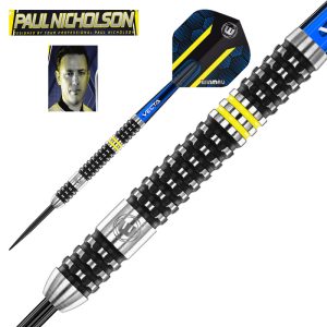 Jeu acier Winmau Paul Nicholson 90% 22grs