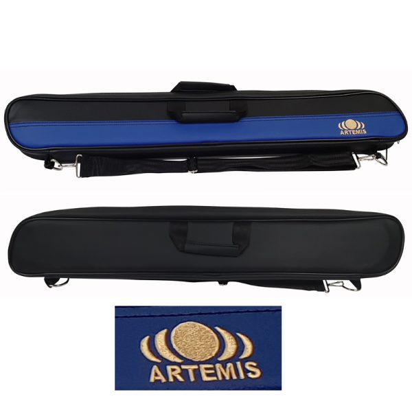 Etui semi-rigide Artemis Senza noir/bleu 2 fûts/4 flèches