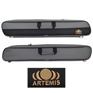 Etui semi-rigide Artemis Senza gris/noir 2 fûts/4 flèches