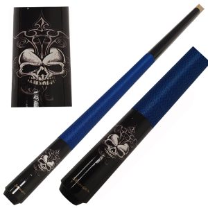 Queue Stinger Skulls Blue 2 pièces 145cm