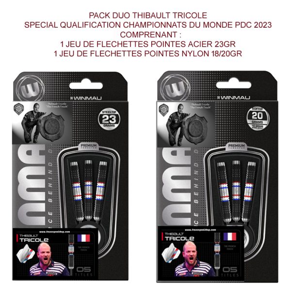 Pack Duo Thibault Tricole ‘The French Touch’ Onyx Coating 90% tgs