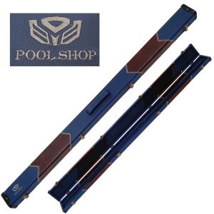 Etui rigide Dark Blue/Brown Poolshop 1 pièce