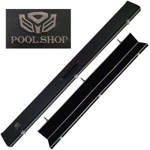 Etui aluminium/cuir Black (3Q) Pool Shop Queue 1 pièce
