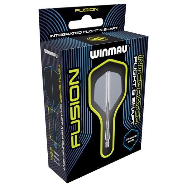 Combi Ailette&Tige Winmau Fusion Soft Smoke grey 34mm