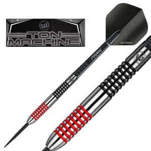 Jeu acier Winmau Ton Machine Red 80% tgs 22grs