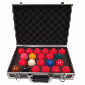 Valise Aluminium pour ranger 22 Billes Snooker 52,4mm