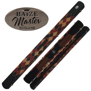 Etui rigide Deluxe damier Black/red/brown Baize Master (2Q) 1 pièce  157cm