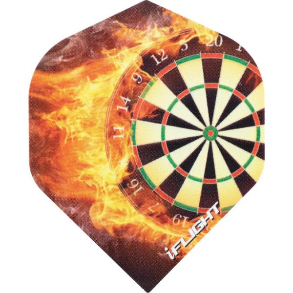 Ailette (3) I-Flight Flams Dartboard large les 3 jeux