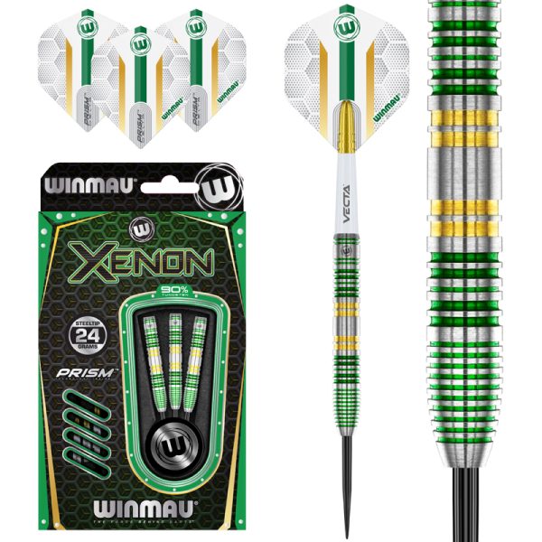 Jeu acier Winmau Xenon 90% tgs 24g
