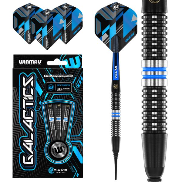 Jeu nylon Winmau Galactics 90% tgs 18/20g