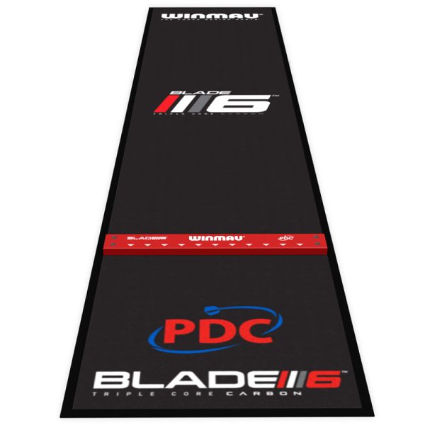 Tapis Sol Winmau Blade6 Soft Pro Zone Precision + Barre tir