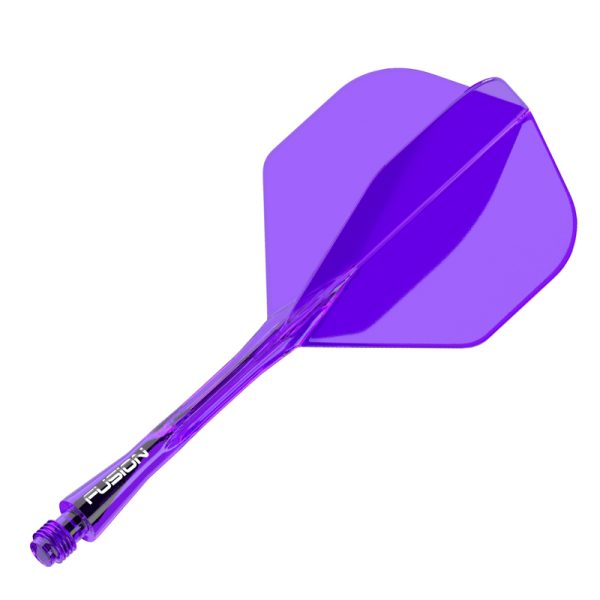 Combi Ailette&Tige Winmau Fusion Soft Purple 34mm