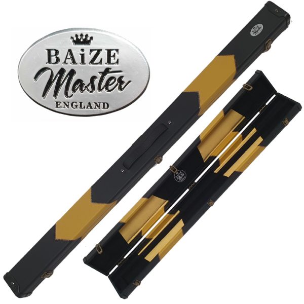 Etui rigide renforcé black/yellow Baize Master 2 pièces 3/4