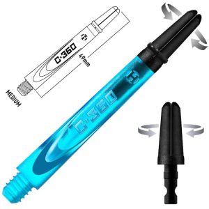 Tige (3) Poly 360 Top Carbon aqua blue medium